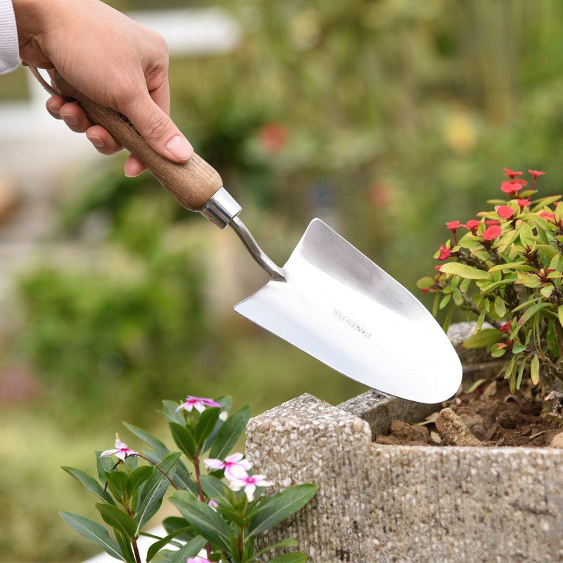 stainless steel garden trowel sets
