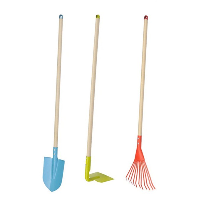 Дечија лопата са дугом ручком